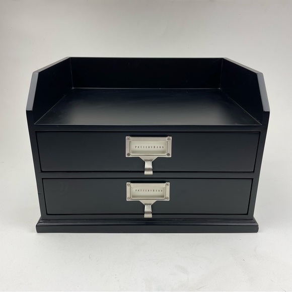 Pottery Barn Storage & Organization Pottery Barn Bedford Twodrawer